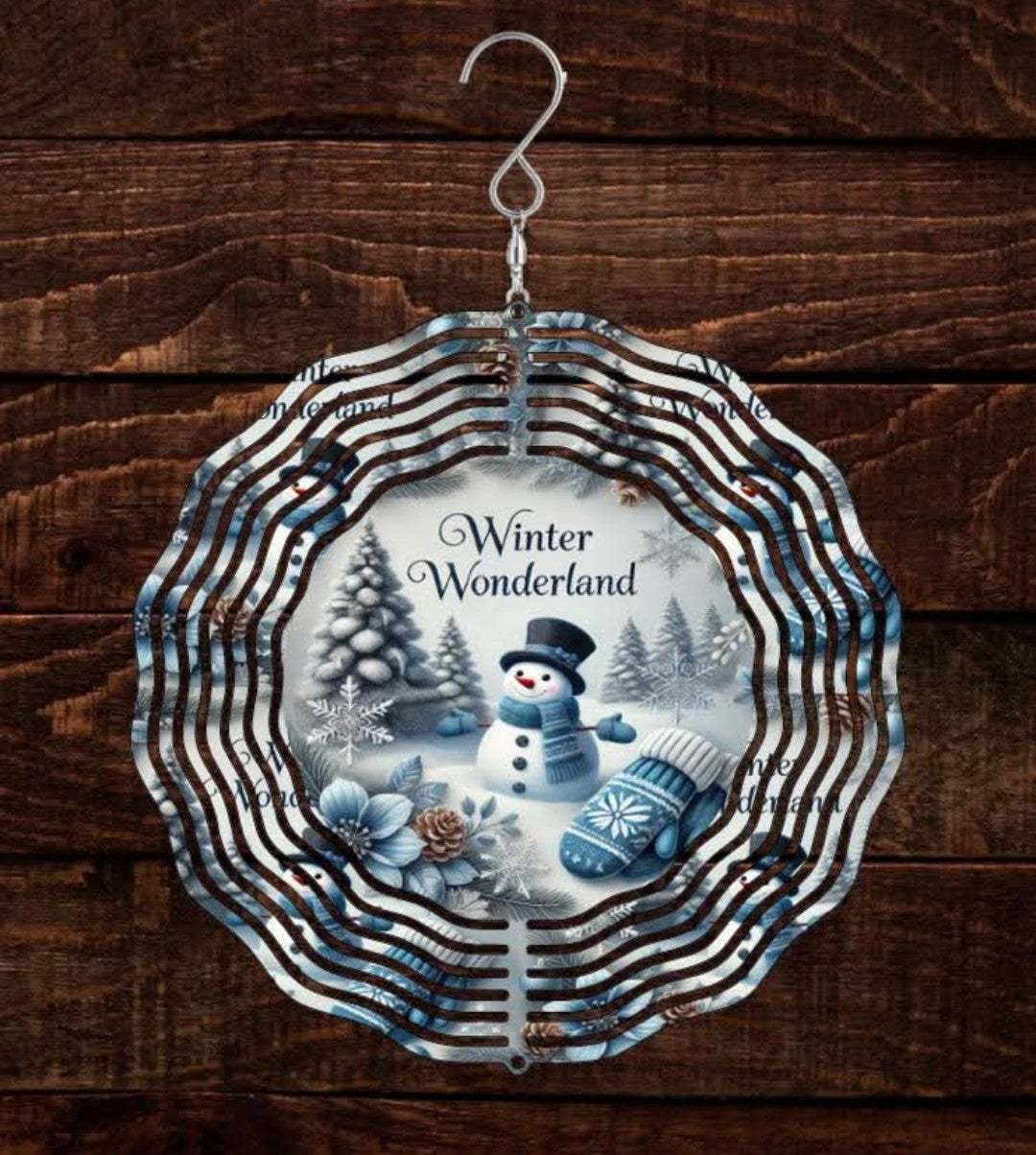 8 inch aluminum wind spinner