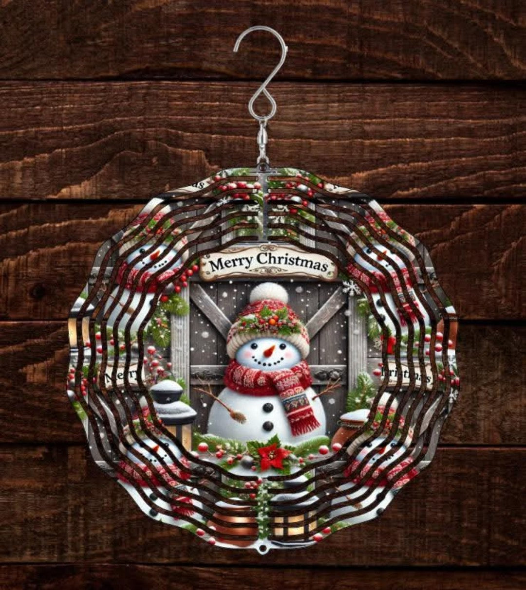 8 inch aluminum wind spinner